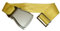 Skybelt Flugzeuggürtel Silber/Gelb Airline Seatbelt Gürtel