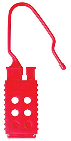 Master Lock 428 Lockout Hasp for 6 Safety Padlocks for Electrical Lockout