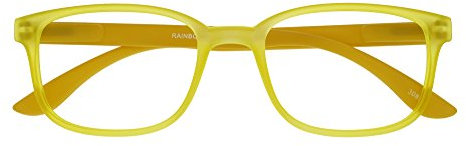 I NEED YOU Lesebrille Rainbow, +2.00 Dioptrien, gelb
