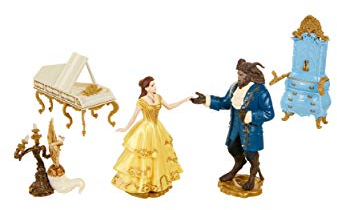 Taldec Disney Set de figurine de collection du film La Belle et la Bête, 45535