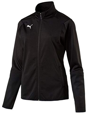 PUMA Damen Jacke, Puma Black-Puma White, S