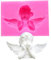 Case Cover 1 Packung Engel Fondant-silikon-Form 3D Mini-flügel Geformte DIY Kuchen-Form-Kuchen-Dekoration-Werkzeug (pink)