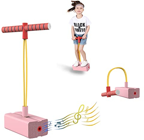 DZOZO Pogo Jumper Stick Mädchen oder Jungen Spielzeug Alter 3 4 5 6 7 8 9 Spielzeug Schaumstoff Jumper Stick Outdoor Spiele Spielzeug für Outdoor-Aktivitäten Geburtstagsgeschenke