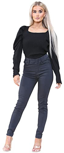 989Zé ENZO Women's High Rise Skinny Stretch Jeans Jeggings Denim Jean