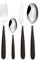 Guzzini - JUST Set 24 Posate per 6 Posti Tavola, in Acciaio Inox - Espresso - 122900250