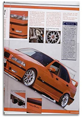 Vintage-Rennwagen-Poster für BMW 3er-Serie E36 Rennauto, dekoratives Gemälde, Leinwand, Wand- und Kunstbild, Familienzimmer, Schlafzimmer, Dekoration, 30 x 45 cm