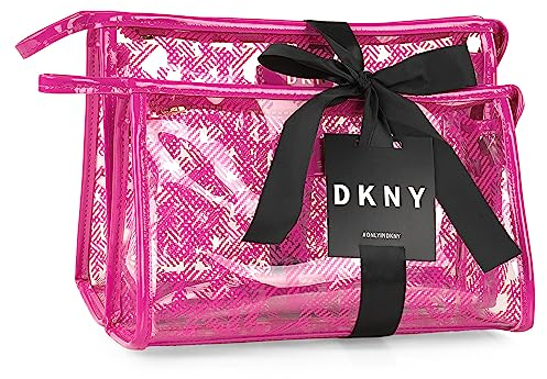 Dkny - Kulturbeutel - Kulturtasche. Kulturtasche Damen. Kosmetiktasche - Kosmetikkoffer DK63725, Fuchsia