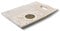 Diko.style® - Dekotablett Rechteckig Hholzschale Klein -24x15,5x4,5 cm- Holztablett dekoschale länglichc - orientalische deko boho- Holzbrett Deko - Dekotablett Holz - Weißer Buddha