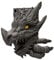 JISADER Drachen Statue Skulptur, Desktop Ornament Buch Regal Halter, Chinesischer Drache Stein Statue, Gartendrachen Figuren Deko, Drachenstatue, Buch Unterstützung für Wohnzimmer Studie Büro