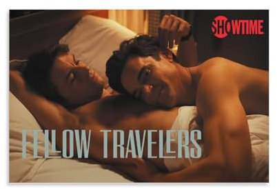 Poster TV Fellow Travelers, 5 Gemälde auf Leinwand, Wandkunst, Poster, Rollbild, Wanddekoration, Heimposter, 50 x 75 cm