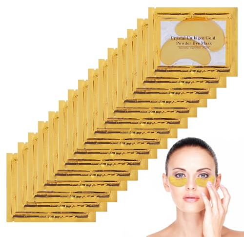 Patch Yeux, Masque Sous les Yeux Eye Maskque anti Cernes, 28Pcs Masques Pour Les Yeux, Masque de Soin Yeux, Coussinets pour les yeux, pour réduire les yeux gonflés et les cernes
