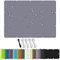 Sonnensegel,Markisenstoffe Meterware,Multi Farbe und Größe Sonnensegel Balkon UV Schutz Sonnenschutz Markise Mit Ösen Und Kordel für Balkon Terrasse Garten Hellgrau 1x1.4m