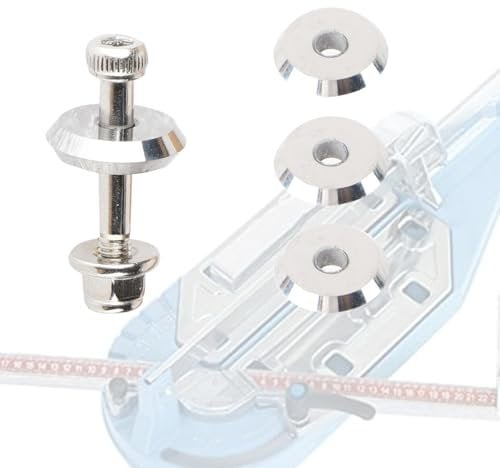 12mm Scoring Wheel 14A for Sigma Pull Handle Tile Cutters - 4Pcs Premium Tungsten Steel Manual Cutter Wheel for Glass, Ceramics and Tiles