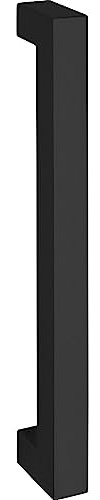 MARCHESI Schrankgriff Quadra LA 1170mm - moderner Türgriff Länge 1200mm, Edelstahl schwarz matt pulverbeschichtet