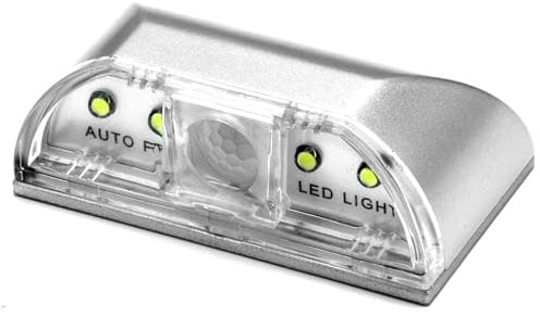 Keyhole Light for Door with Motion Sensor PIR Infrared LED Door Light Keyhole Light Outdoor Auto On/Off, Door Key Light Easy Installation Ideal for Front Door, Hallway, Closet, Drawer