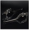 HATSVTGR Für Aprilia SX125 SX 125 2021 2022 2023 2024 Motorradzubehör Kurzer Und Langer Verstellbarer Bremskupplungshebel(177 mm Schwarz)