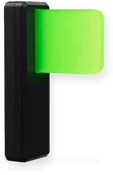 Luxafor Flag 2 – 2nd Gen LED Busy Light – Status & Availability Indicator for Office – Avoid Workplace Distractions and Boost Productivity (Black)
