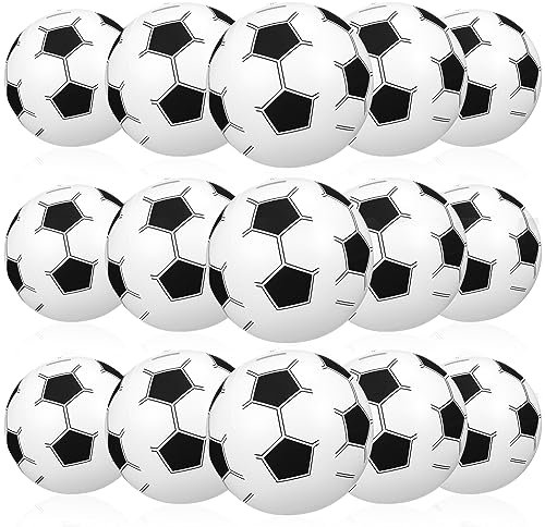 Alasum 15piezas Balones De Playa Hinchables Balones De Fútbol Inflables Piscina Playa y Verano