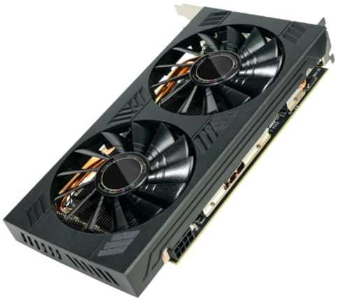 Rtauhife Tarjeta de Vídeo RX580 8G GDDR5 Tarjeta Gráfica de 256 bits GPU para Tarjeta de Juego para AMD RX580 8G Placa de Vídeo de Escritorio para PC