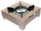 TOYANDONA Wok de Inoxidable Portátil y Camping y Barbacoa Suministro de Multifuncional Cocinas de Inducción