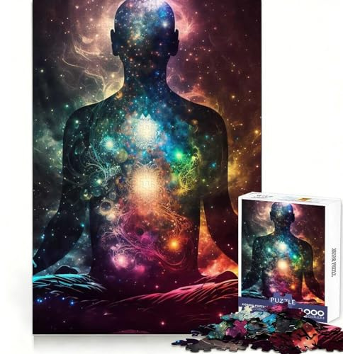 Surreal Energy 1000-Teile-Puzzle für Teenager Denk- und Geschicklichkeitsspielzeug Stressfrei Exakt geschnitten Schönes Geschenk 38x26cm