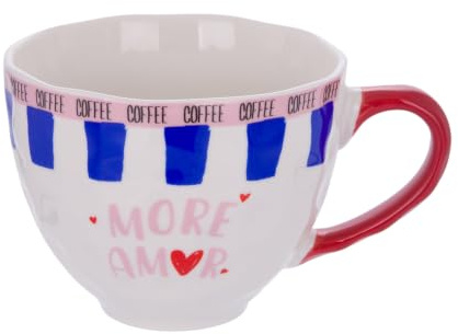 KASANOVA Tazza ceramica More Amor 500 ml Color Bloom