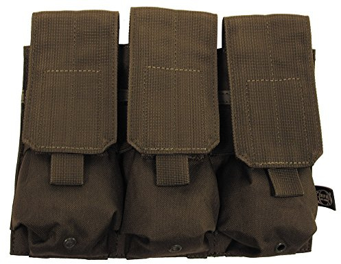 MFH Triple M4/M16 Magazine Pouch MOLLE Olive