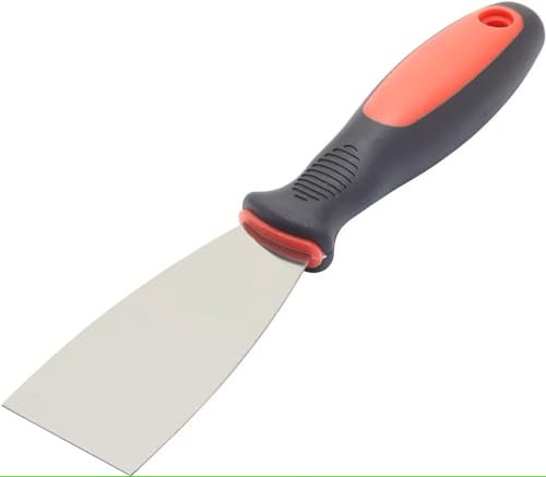 Fit For The Job 2 inch Soft Grip Handle Paint Scraper, Wall Scraper, Stripping Knife for DIY Decorating Paint Removal, Adhesive & Wallpaper Removal, Plaster Scraping, 2 50mm
