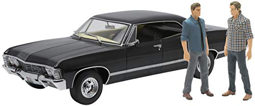Greenlight Chevrolet 1967 Impala Sportlimousine mit Sam und Dean Figuren Supernatural (TV-Serie 2005) 1/18 19021