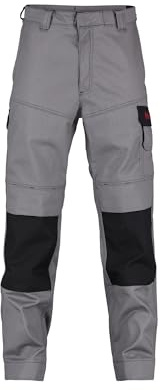 DASSY® Lenox DASSY® Lenox Multinorm Warnschutzhose mit Kniepolstertaschen - Größe 42 - GRAPHITGRAU/NEONGELB
