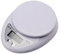 DDLBiZ Báscula electrónica LCD para cocina, color blanco, 6,5 x 5 x 1,25
