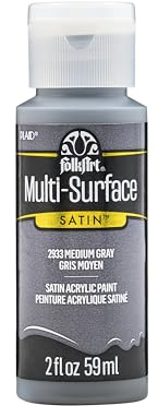 FolkArt 2933 Multi Surface Acrylic Steel Paint, Multicolor