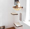 SILVIO DESIGN, Katzen-Kletterwand 4-teilig beige-braun, 21877.000