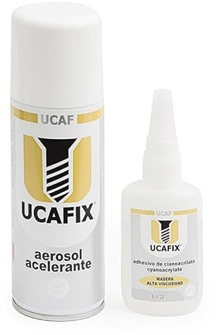 Pegamento Instantáneo Kit (Cianocrilato 50 ml + Acelerador 200 ml)