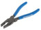 GEDORE Pinza Universale Professionale, Pinza Universale Multifunzione, Taglienti Lunghi, Impugnatura Antiscivolo, Modello europeo, Lunga 160 mm, 8245-160 TL