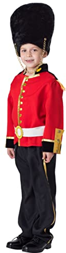 Dress Up America Royal Guard Kostüm für Kinder - Jungen Spielzeug-Soldat-Kostüm-Satz