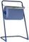 Funny Spender für Putz- und Industriepapierrollen, Metall blau, Rollen bis 40cm breite, 1er Pack (1 x 1 Stück)