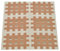 Medicalcorner24 Kinseologie Gittertape 3,6 cm x 2,8 cm 10 Bögen in Beige, Cross Patches, Cross Tape