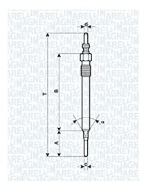 Magneti Marelli UY7A Spark Plug