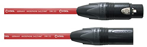 CORDIAL XLR-Mikrofonkabel 10 m rot
