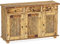 Sideboard Pinie geflammt Rio Classico Esszimmer Holz Pinie Massivholz Echtholz Farbe wählbar Brasilmöbel