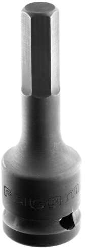 FACOM Nshm.5 Nshm 1/2 Drive Metric Impact Bit for Hexagon Socket Head, 5 mm Size