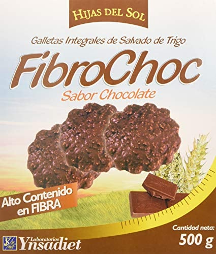 HIJAS DEL SOL Galletas de Salvado de Trigo con Cobertura Vegetal - 500 gr