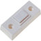 Dencon Low Voltage Bell Push for Door Bells and Chimes - White