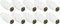 com-four® Conector coaxial de antena de TV - repuestos para cable coaxial - toma de conexión para cable de televisión (Juego HQ: enchufe 10x)