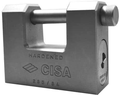 CISA 2654085 Candados para persianas, art. 28550, perno 14, acero, 85 mm