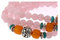 lachineuse - Bracelet-Collier Mala Bouddhiste - Quartz Rose - 108 Perles de 6 mm - Traditions Bouddha - Bijou Chapelet Bouddhiste - Pochette Satinée Offerte - Idée Cadeau Asie