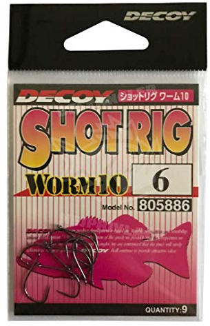 Decoy Worm 10 Shot Rig