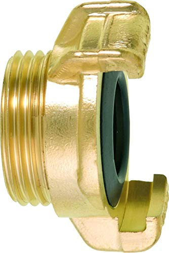 Geka 40111ASB Gewindestück 2111 G 3/4 Zoll MS, Gold, 18 x 8 x 13 cm