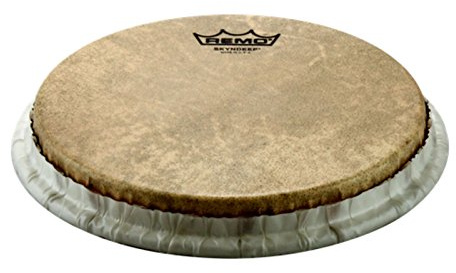 Remo Percussionfell Skyndeep Bongo – Calfskin Graphic – Um Stahlreifen gewickelt – 8,5″ – M9-0850-S5-SD003